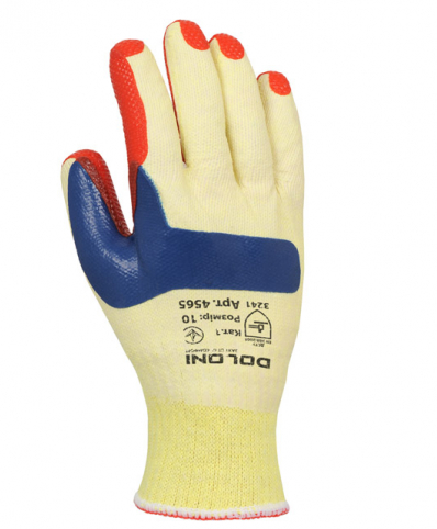 Рукавички EXTRAGRAB 4565 трикотажні з латексним покриттям Долоні розмір 10